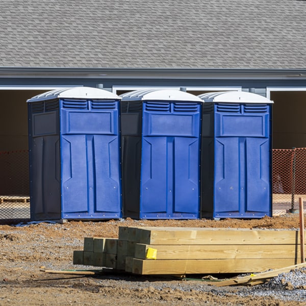 how do you dispose of waste after the portable restrooms have been emptied in Massanetta Springs Virginia